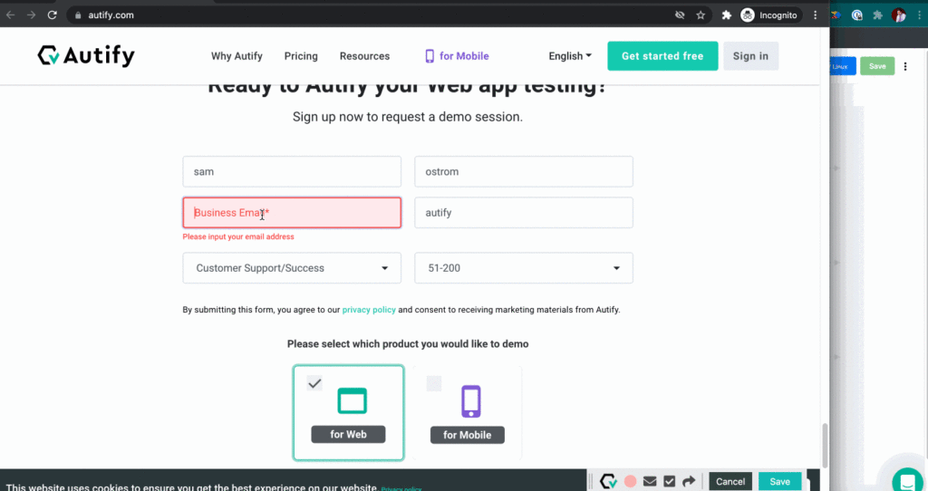 autify email testing gif