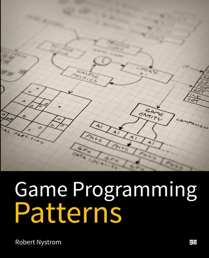 Cover of the book Game Programming Patterns by Robert Nystrom.