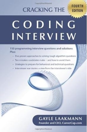 Cracking the Coding Interview - software development book