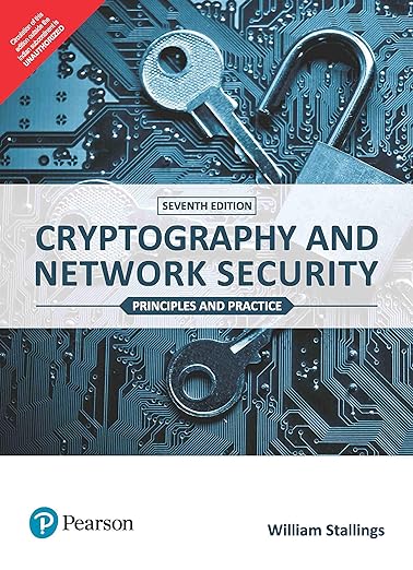 Cryptography and Network Security cybersecurity book cover
