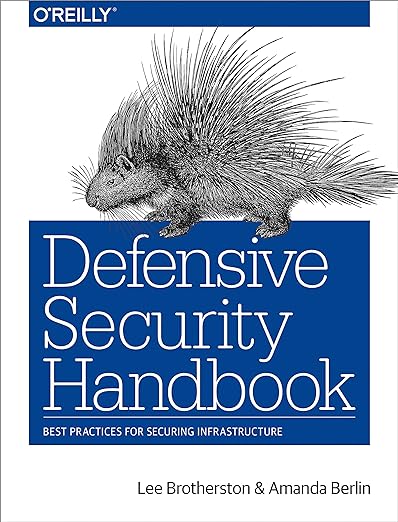 Defensive Security Handbook cybersecurity book cover