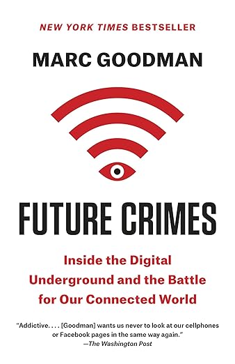 Future Crimes cybersecurity book cover