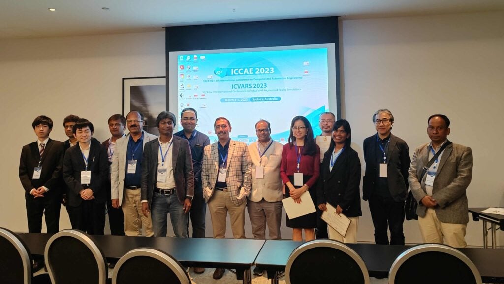 Presenters at the ICCAE Conference