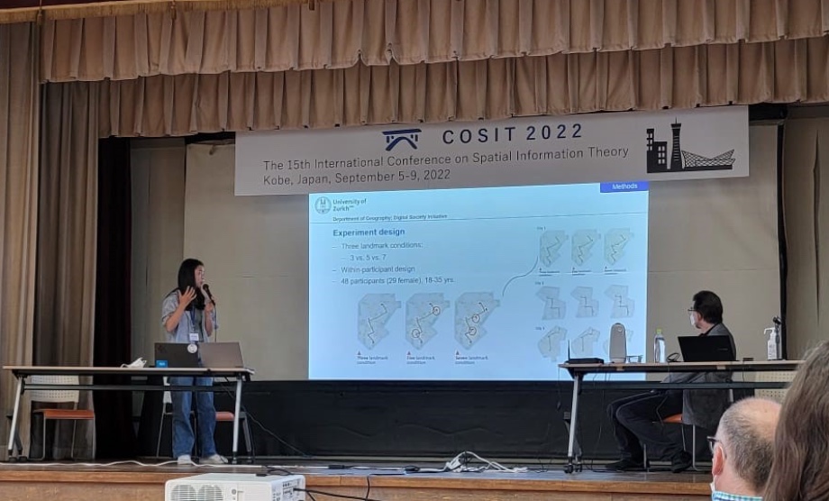 Presenters at the COSIT Conference