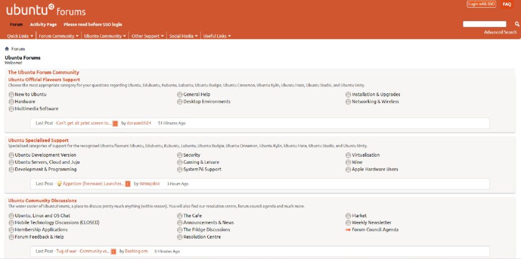 The Ubuntu Forums for IT community