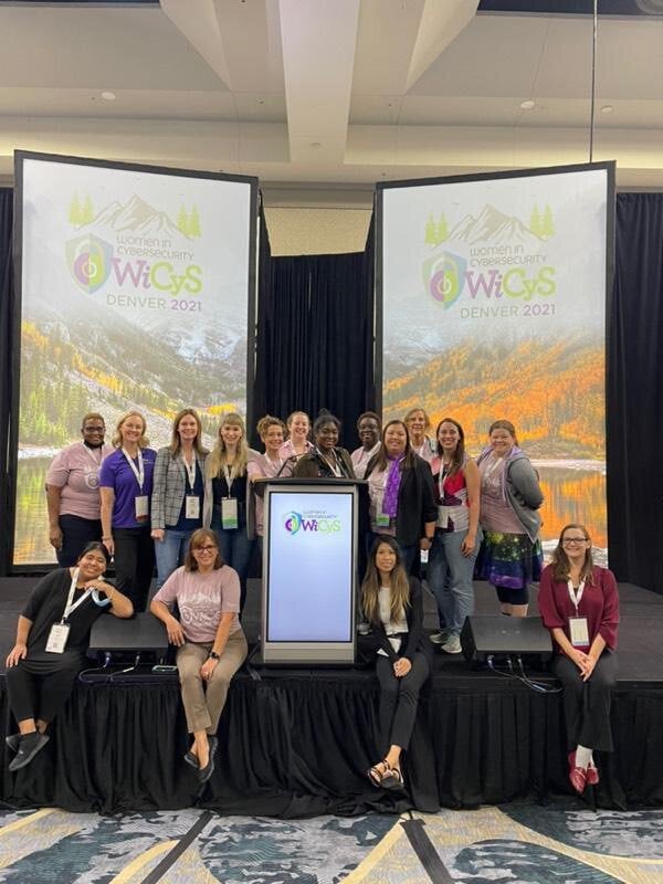 Panelist and host at the WiCyS conference