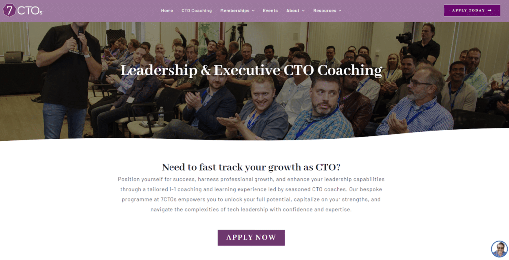 7CTOs website screenshot