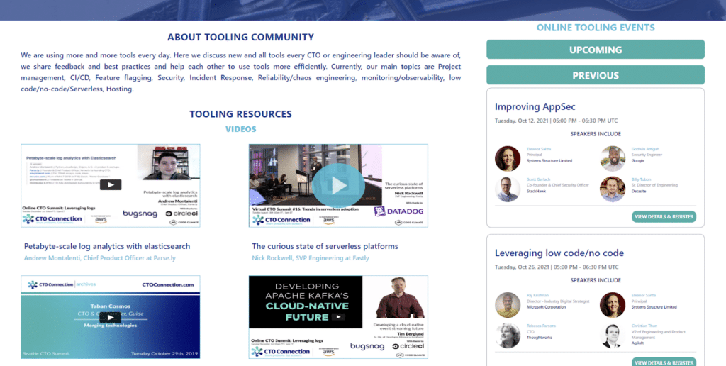 CTO Connection for tech leaders