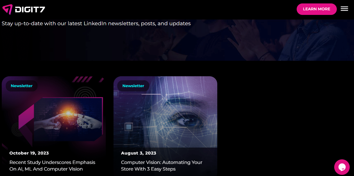 Digit7, an innovation newsletter