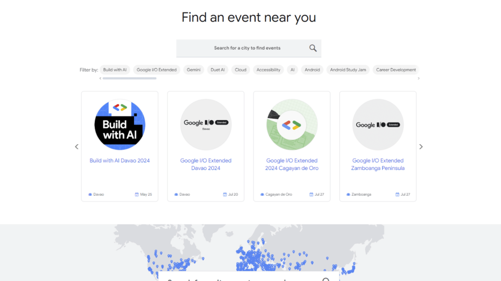 Google Developers community overview