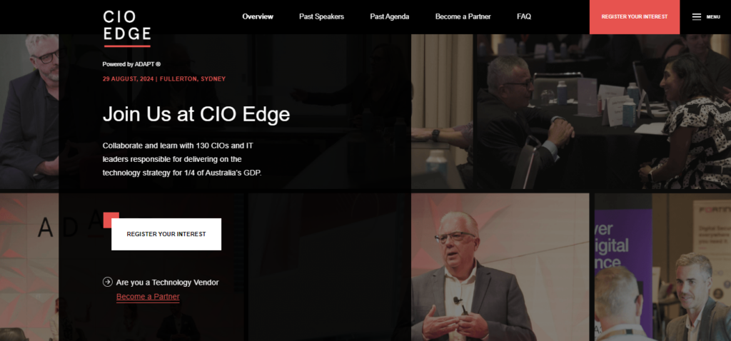 CIO Edge website screenshot