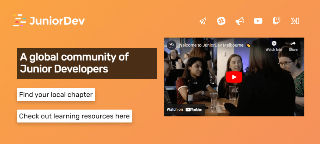 JuniorDev, a developer community