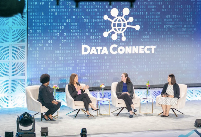 The panel discussion in DataConnect Conference