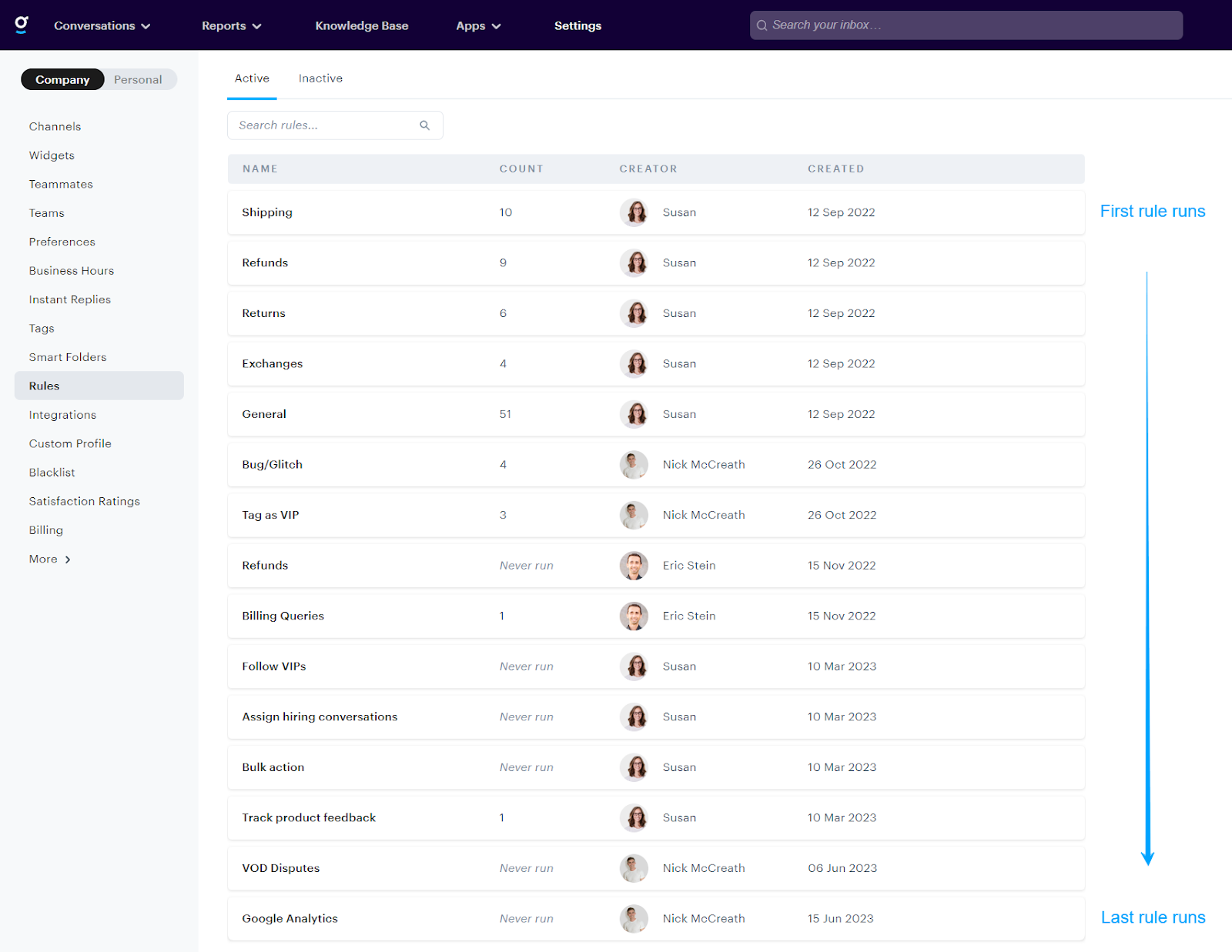 screenshot of groove automation options