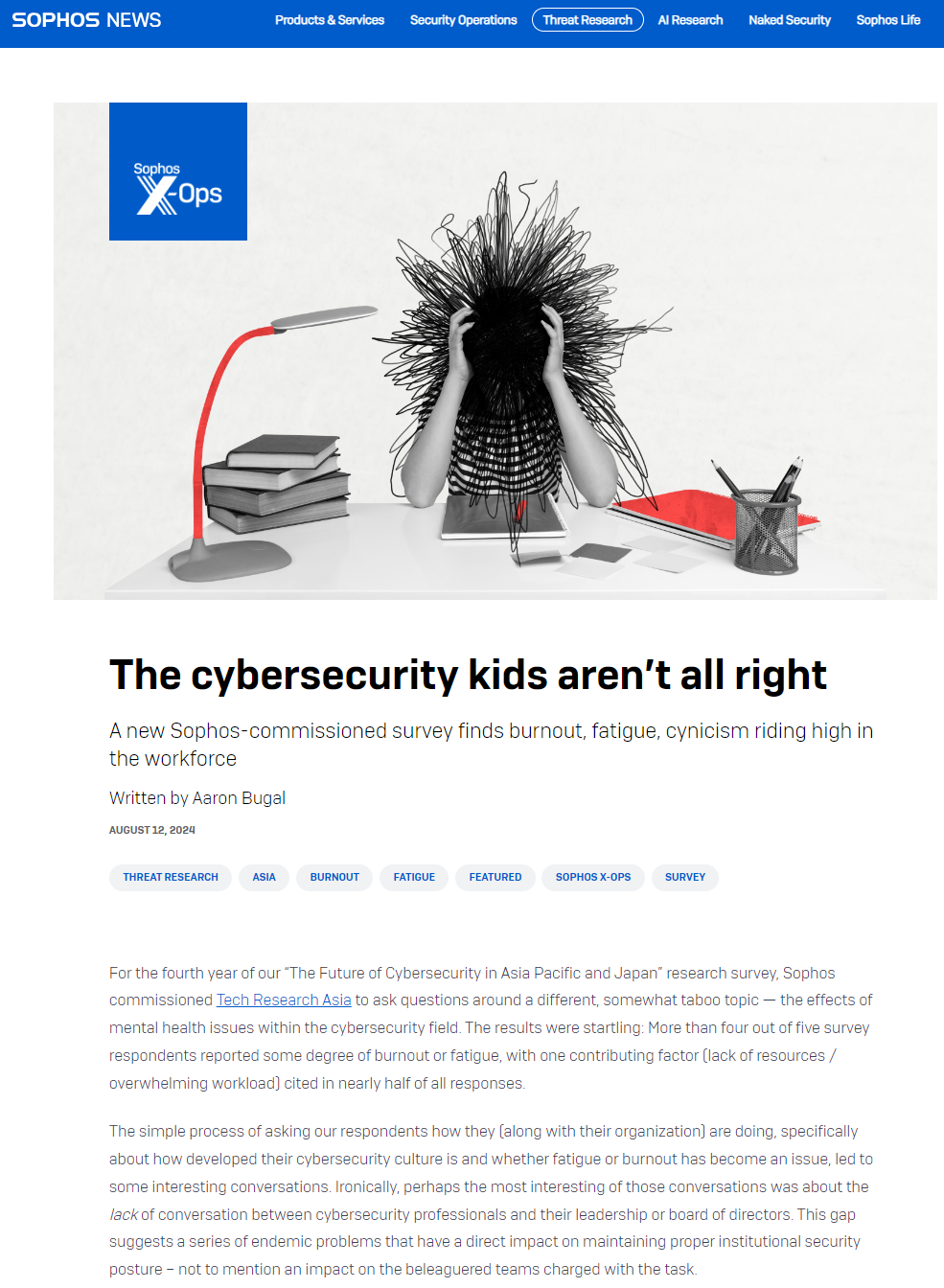 Sophos News, a cybersecurity newsletter