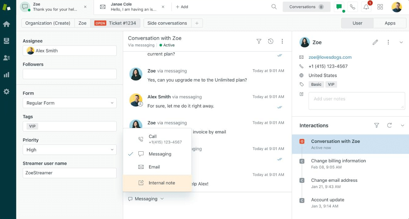 Zendesk unifies screenshot